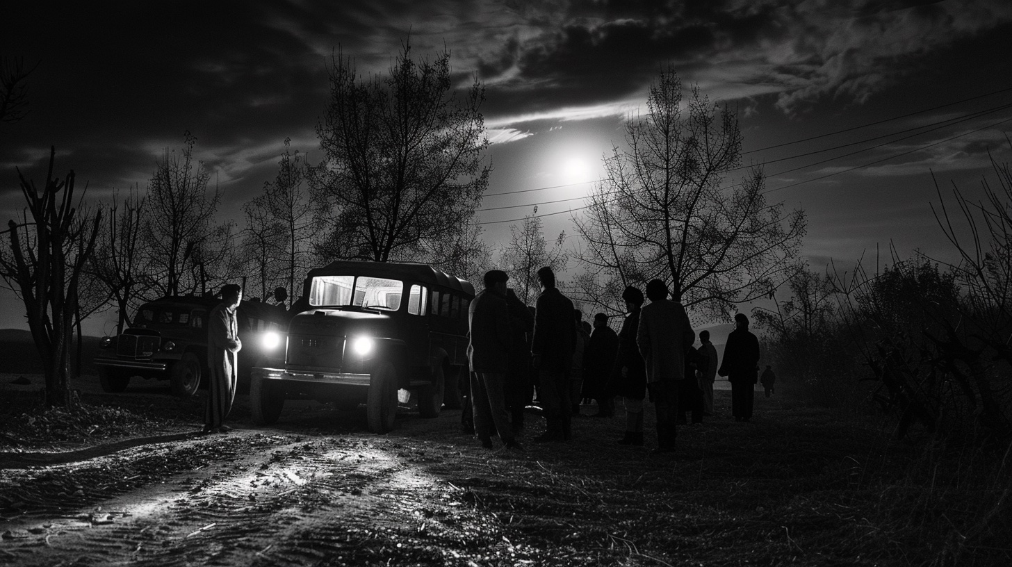 Художествена интерпретация на събитията в Балюв дол от Ноември 1944 г.