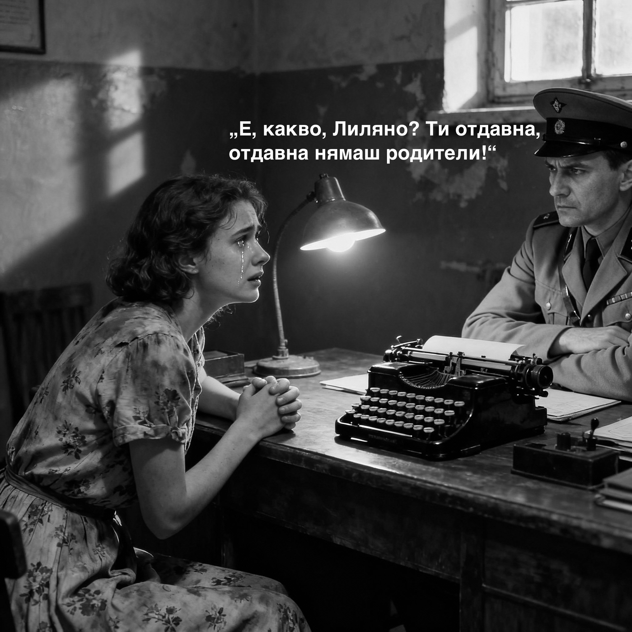 Художествена интерпретация на срещата м/у Лиляна Балканска и Илия Ташев.